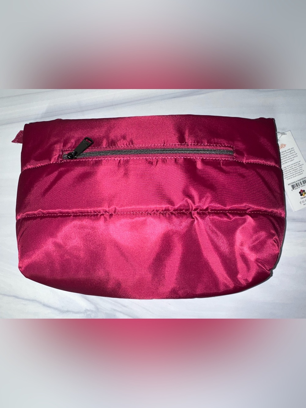 Lug Moonwalk crossbody - Raspberry - new! w/ Lug stitched strap - Picture 7 of 11